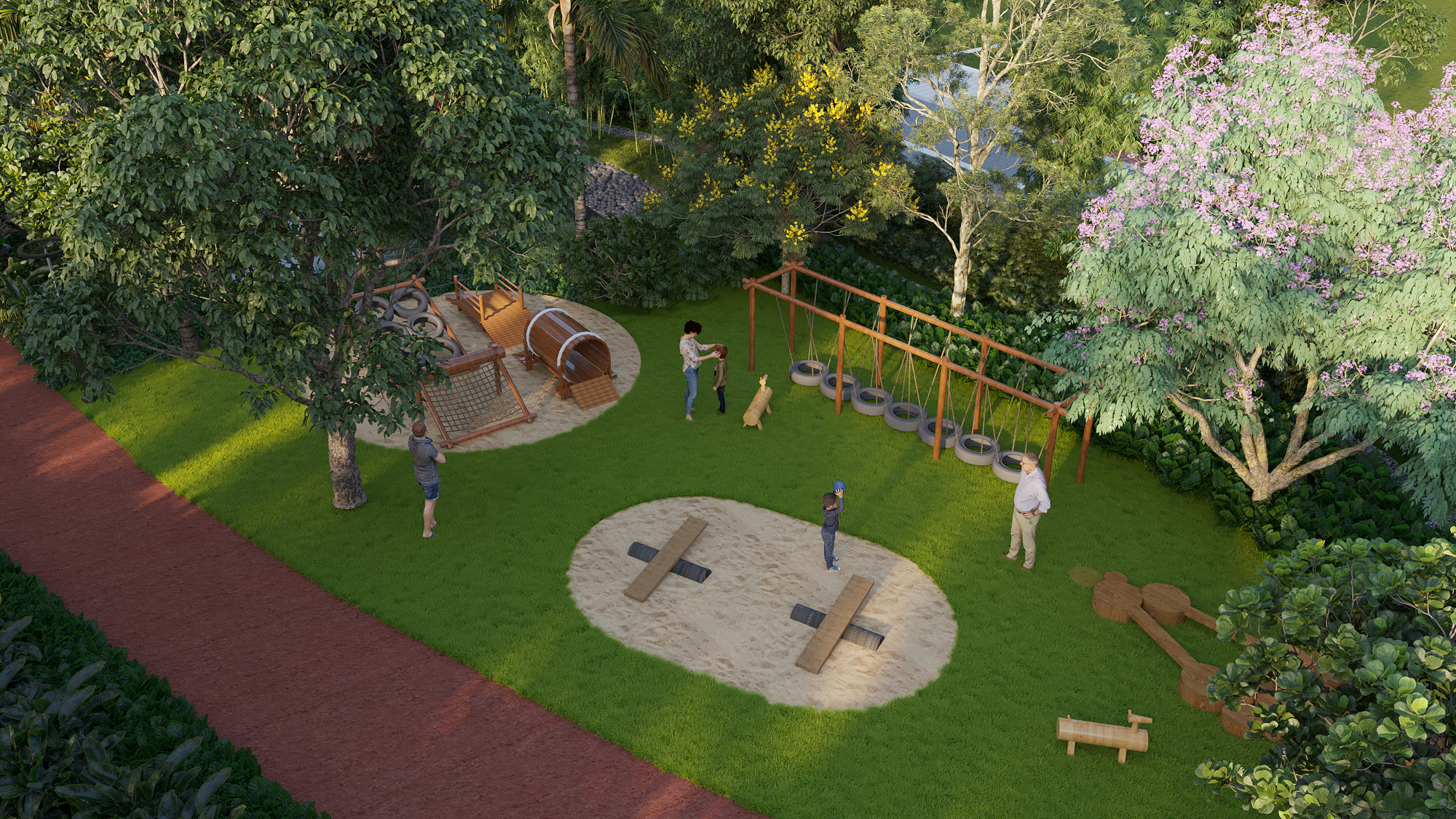 Kids Learning Garden