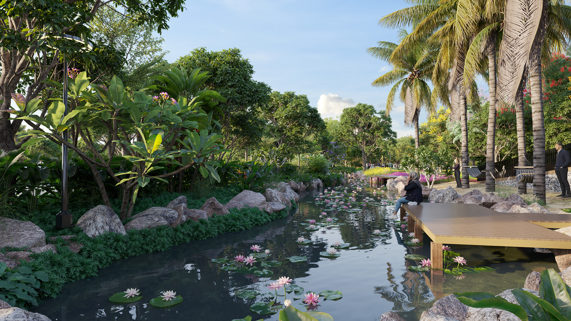 Lotus Pond Deck