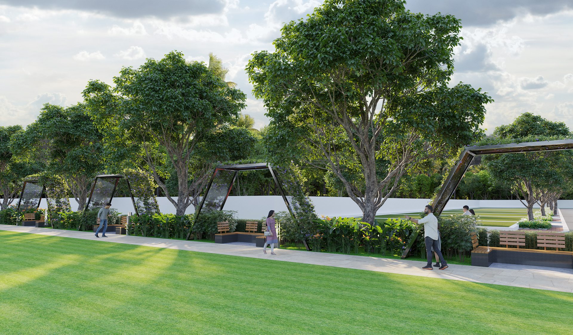 Pergola Seating